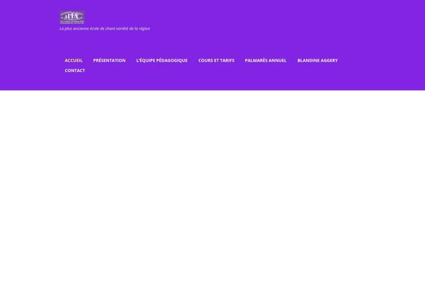 Site using Trx_socials plugin