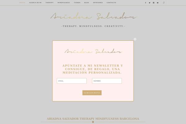 ariadnasalvador.com site used Ariadnasalvador
