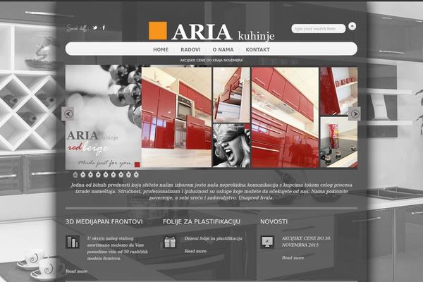 Simple’n’Bright theme site design template sample