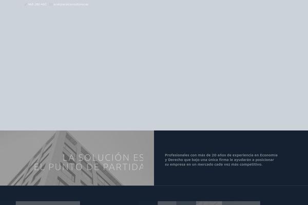 BeTheme Child theme site design template sample