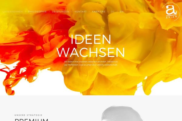 Custom Theme theme site design template sample