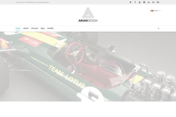 Dante Child Theme theme site design template sample