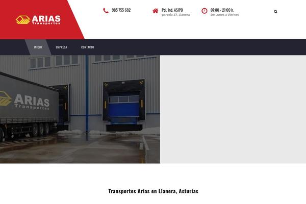 ariastransportes.net site used Tm_transport