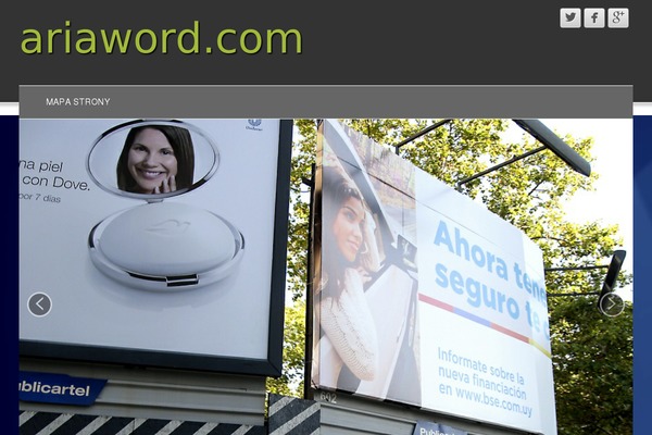 ariaword.com site used Fresh Lite