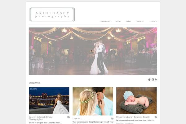 Rue theme site design template sample
