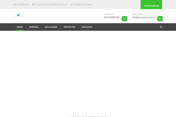 Saturnthemes-industry-child theme site design template sample