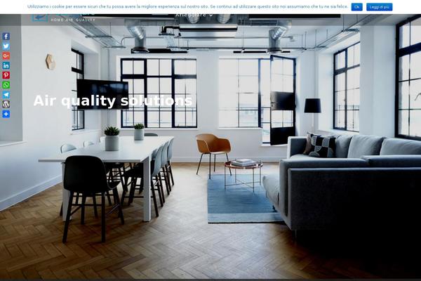 Athena theme site design template sample