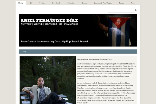 Mimbo theme site design template sample