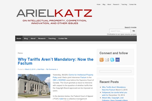 Site using Internet Defense League Cat Signal plugin