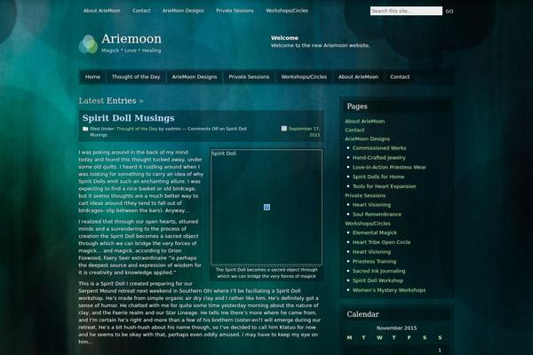 Motion theme site design template sample