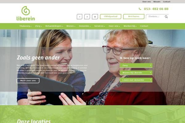 Site using font-resizer plugin