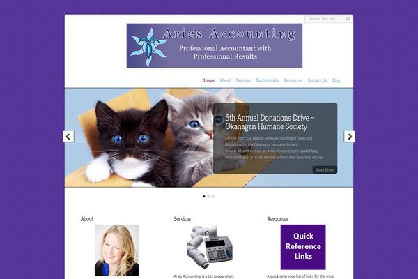 Chameleon theme site design template sample