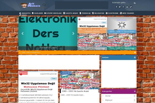 Teknobit2.0 theme site design template sample