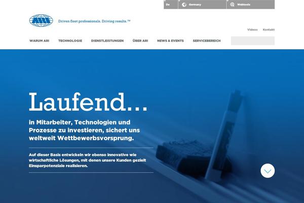 arifleet.de site used Ari_theme