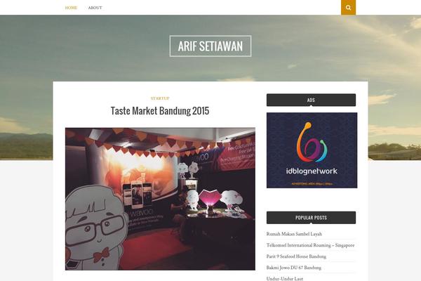 Voluto theme site design template sample