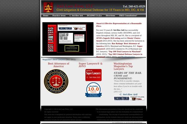 Essence-dark theme site design template sample