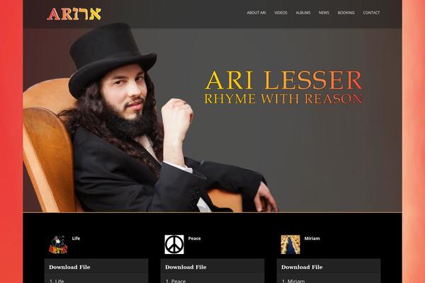 Music Club 1.4 theme site design template sample