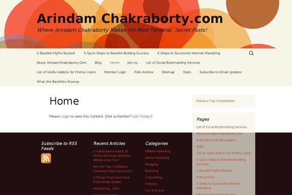 Site using Ad Logger plugin