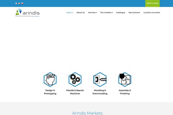 arindis.fr site used Oswald