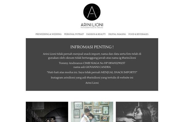 Layers theme site design template sample