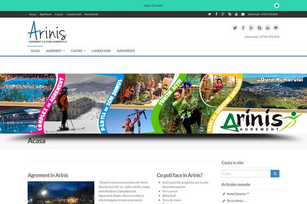 MX theme site design template sample