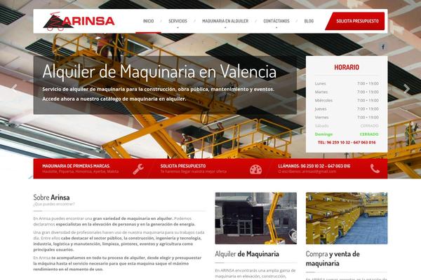 CarPress theme site design template sample