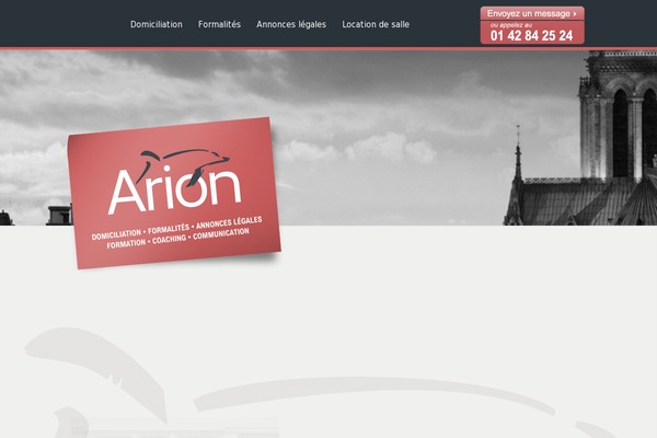 arion-paris.fr site used Vertex-child
