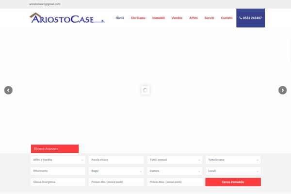 WP Residence theme site design template sample