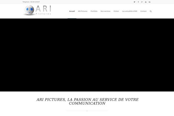 Site using Salient-portfolio plugin
