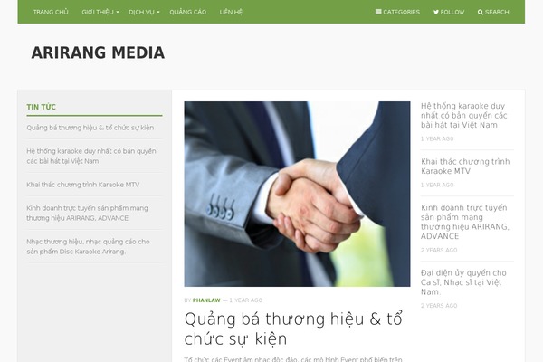 Insider theme site design template sample