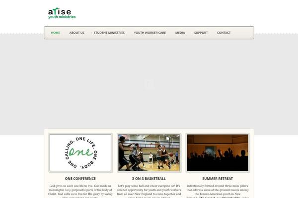 Blessing theme site design template sample