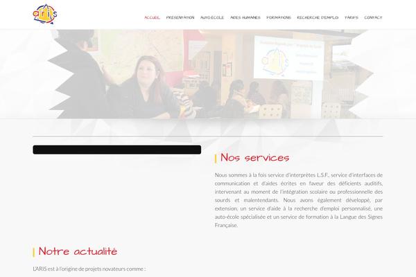Vilva theme site design template sample