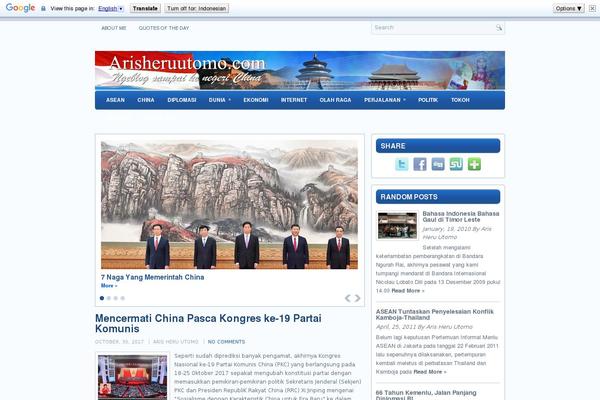 Evident theme site design template sample