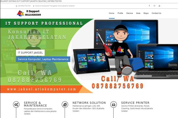 ariskomputer.com site used Fameup