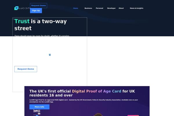arissian.com site used Luciditi-main-theme