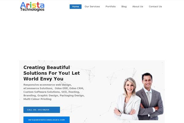 Startit theme site design template sample