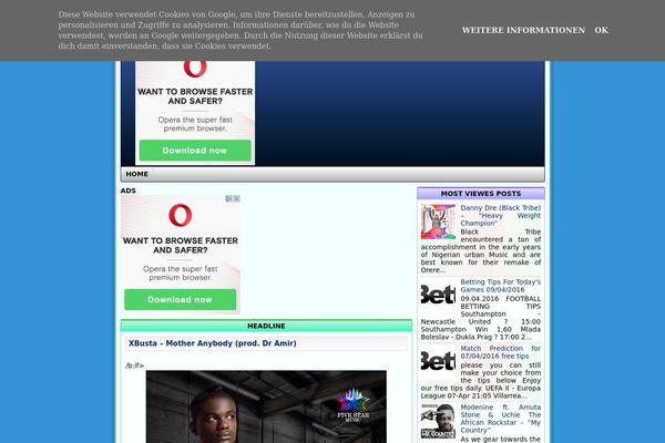 Jarida theme site design template sample