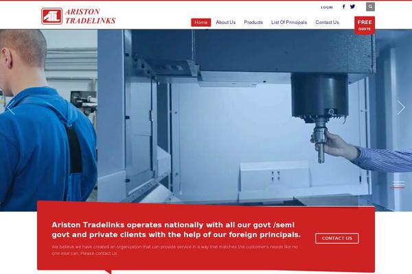 Kallyas theme site design template sample