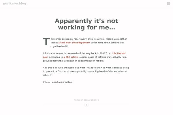 Site using WPaudio MP3 Player plugin