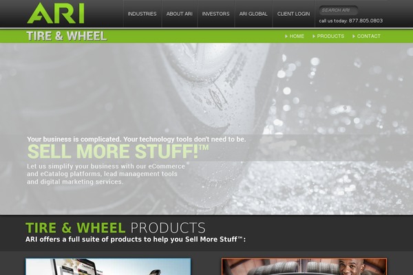 aritirewheel.com site used Arinet