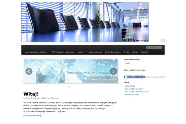 PageLines theme site design template sample