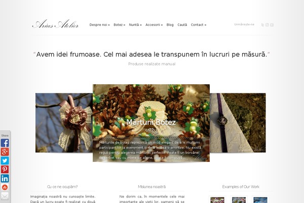 Modest theme site design template sample