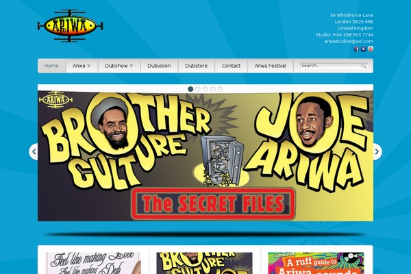 Supermassive theme site design template sample