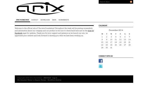 arixfoundation.com site used Organic