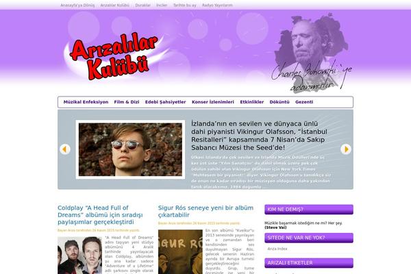 Marina theme site design template sample