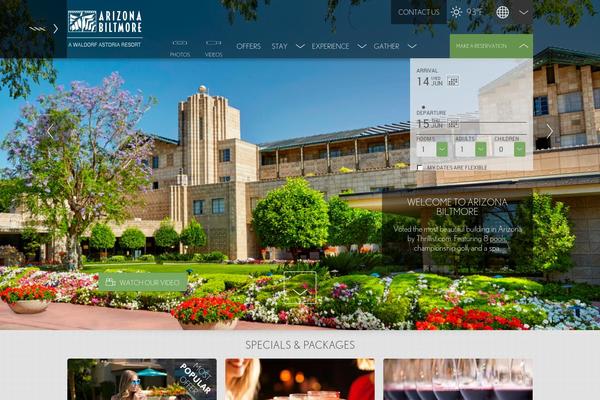 Biltmore WordPress theme, websites list used Biltmore theme Biltmore theme websites examples
