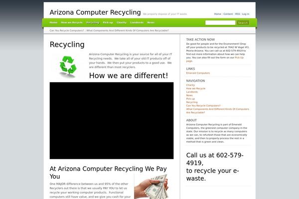 Cordobo Green Park 2 theme site design template sample
