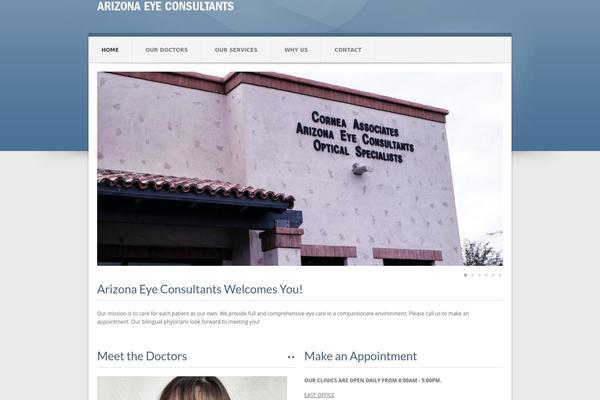 arizonaeyeconsultants.com site used Medical Plus 1.05