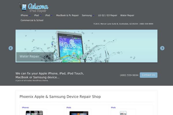 Resort theme site design template sample