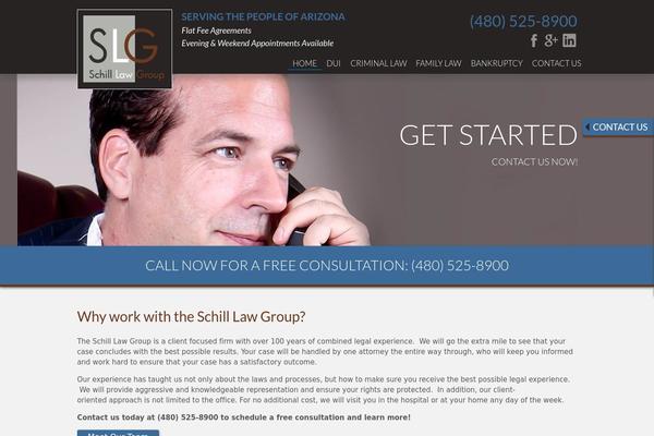 schill theme websites examples